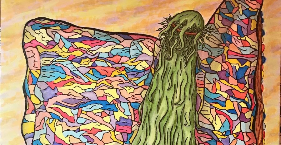 Glass-Stained Butterfly