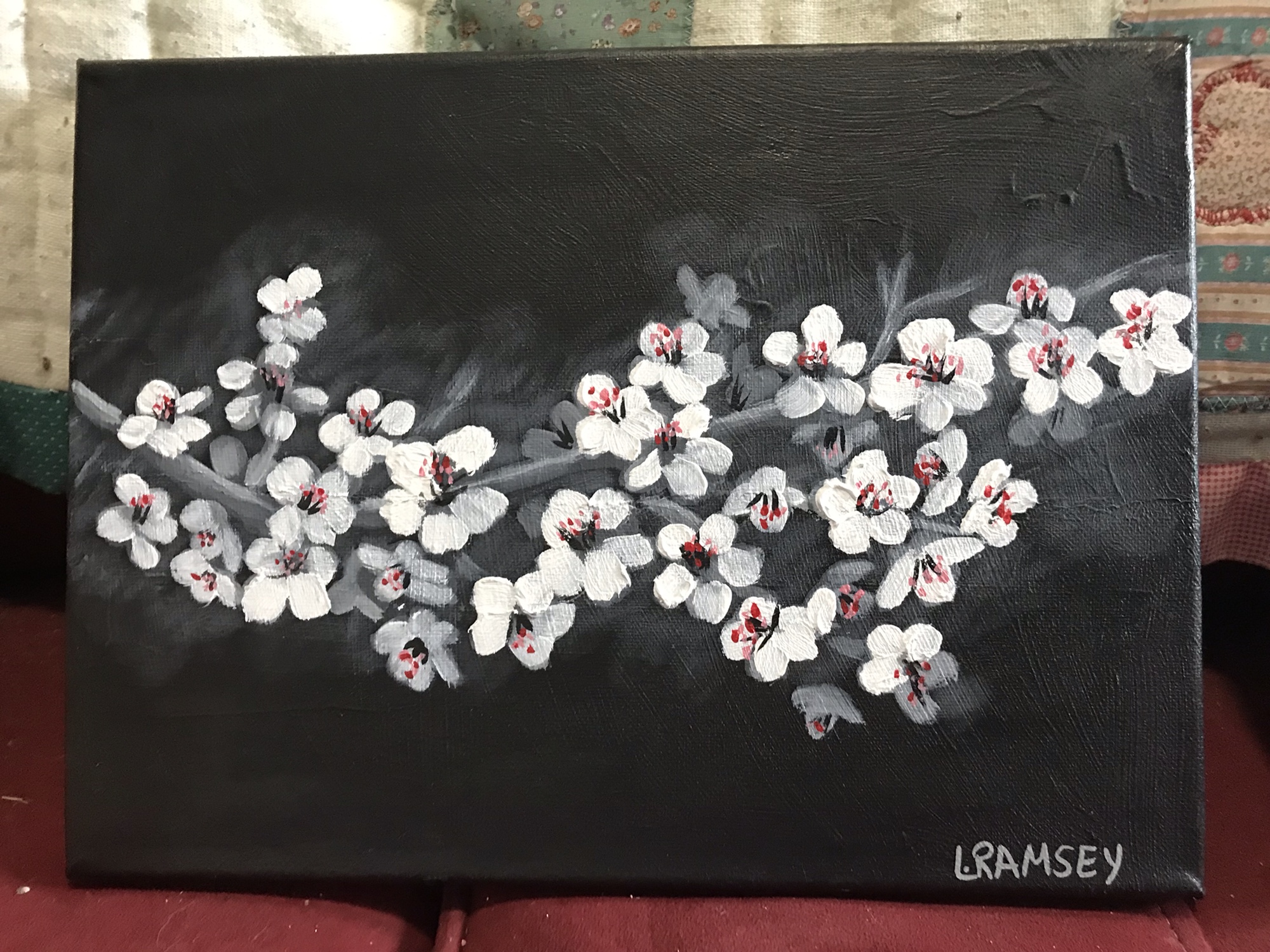 (c) 2018 Lisa Ramsey, Apple Blossoms