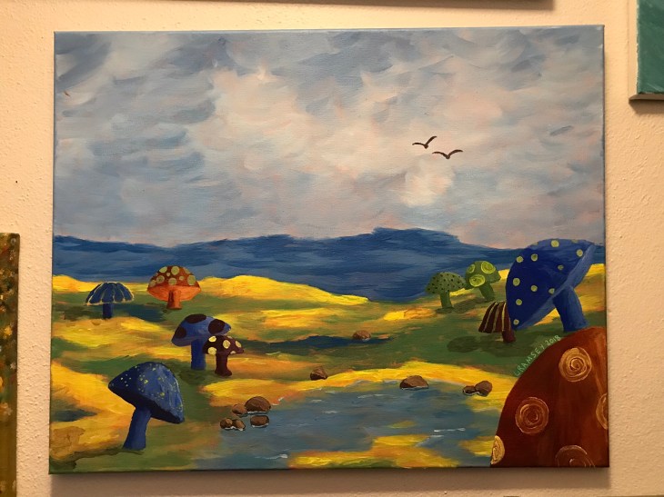 (c) 2018 Lisa Ramsey, Mushroomizing